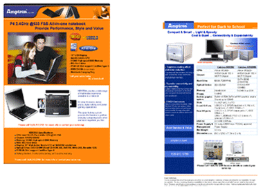 Amptron Marketing Electronic Newsletter 2003