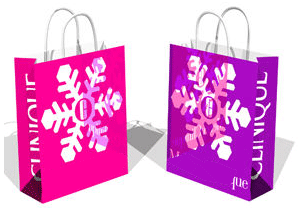 Holiday Shopping Bag- Digital Illustration Dec 2001