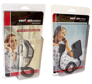 Verizon Wireless Accessories Packaging Feb 2006