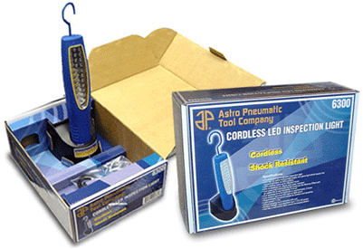 AstroCordless LED Light Packaging Dec 2004