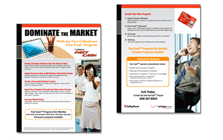 Celluphone Marketing Material - Point of Sale Feb 2006